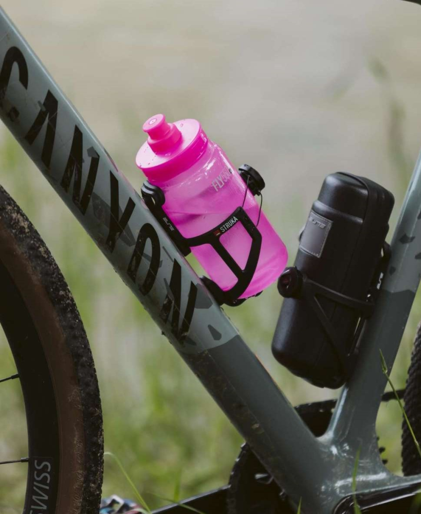 Elite Bidon Fly Tex 550 ml clear pink