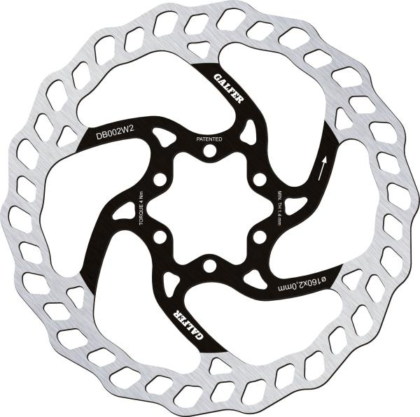 Galfer Wave 6-Loch 1.8mm Bremsscheibe