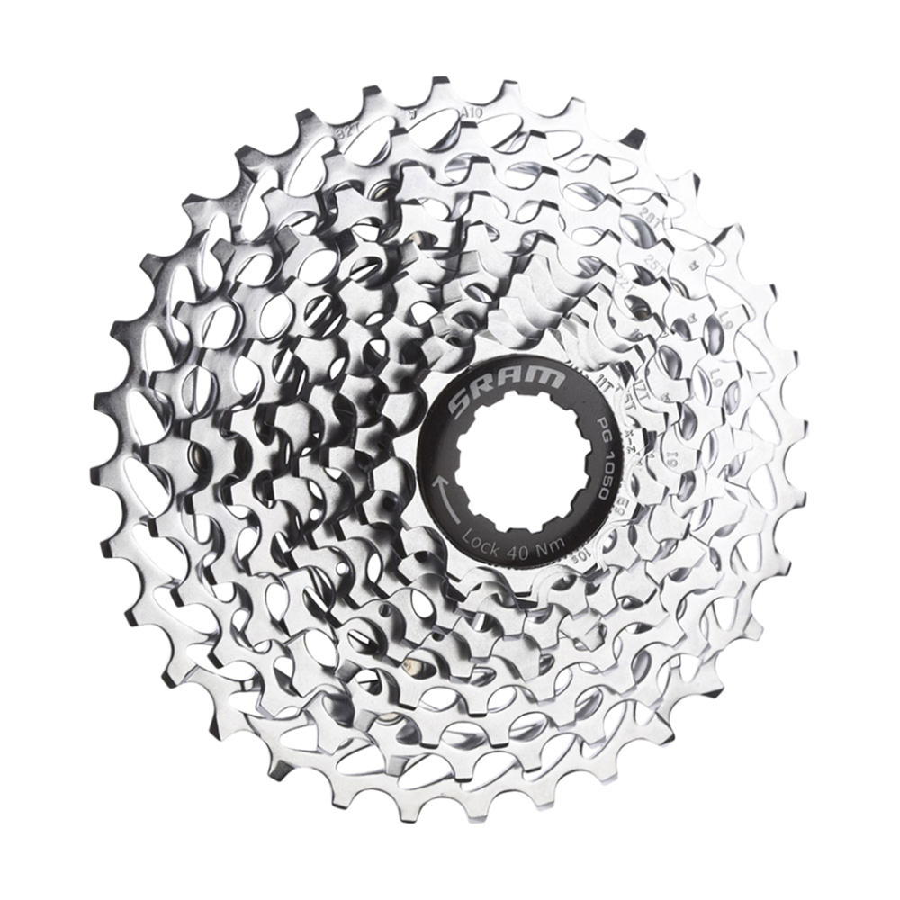 SRAM Cassette PG-1050 10SP, silver, 11-36t