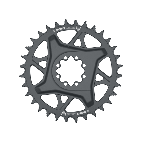 SRAM Chainring GX Eagle AXS Transmission 8-bolt 3mm Offset, black, 32T