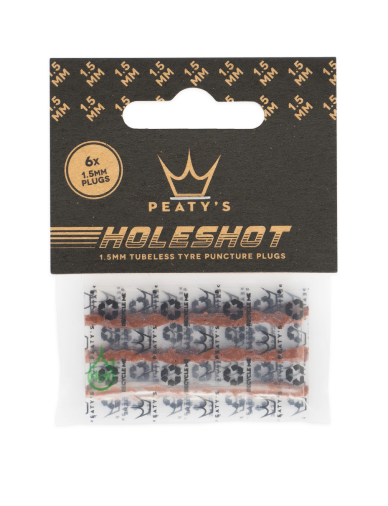 Peaty's Holeshot Tubeless Puncture Plugger Refill Pack, 12 x 1.5mm