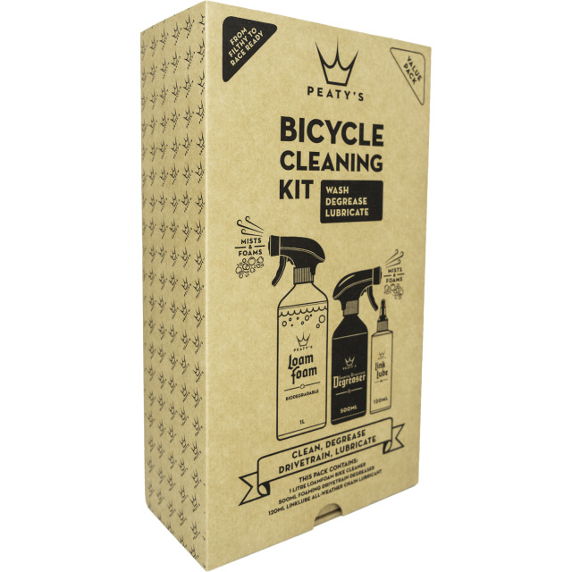 Peaty's Wash Degrease Lubricate (Dry), Gift Box