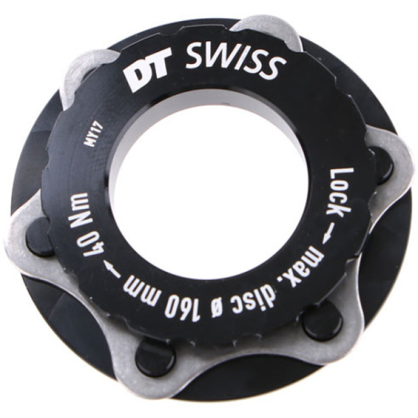 DT Swiss Swiss Center Lock Adapter 15mm MTB, 1 Stk. für 6 Loch Scheibe