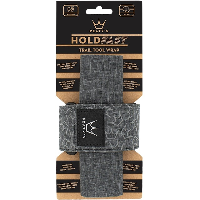 Peaty's Hold Fast Trail Tool Wrap, Grau - Slate Grey