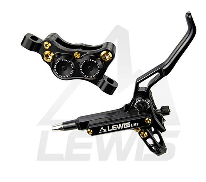 Lewis Titanium LHT Black Set (Vorne und Hinten)