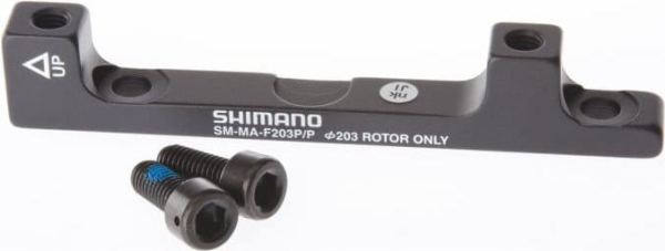 Shimano Adapter SM-MA Postmount> Postmount 203 mm mit Schrauben Box