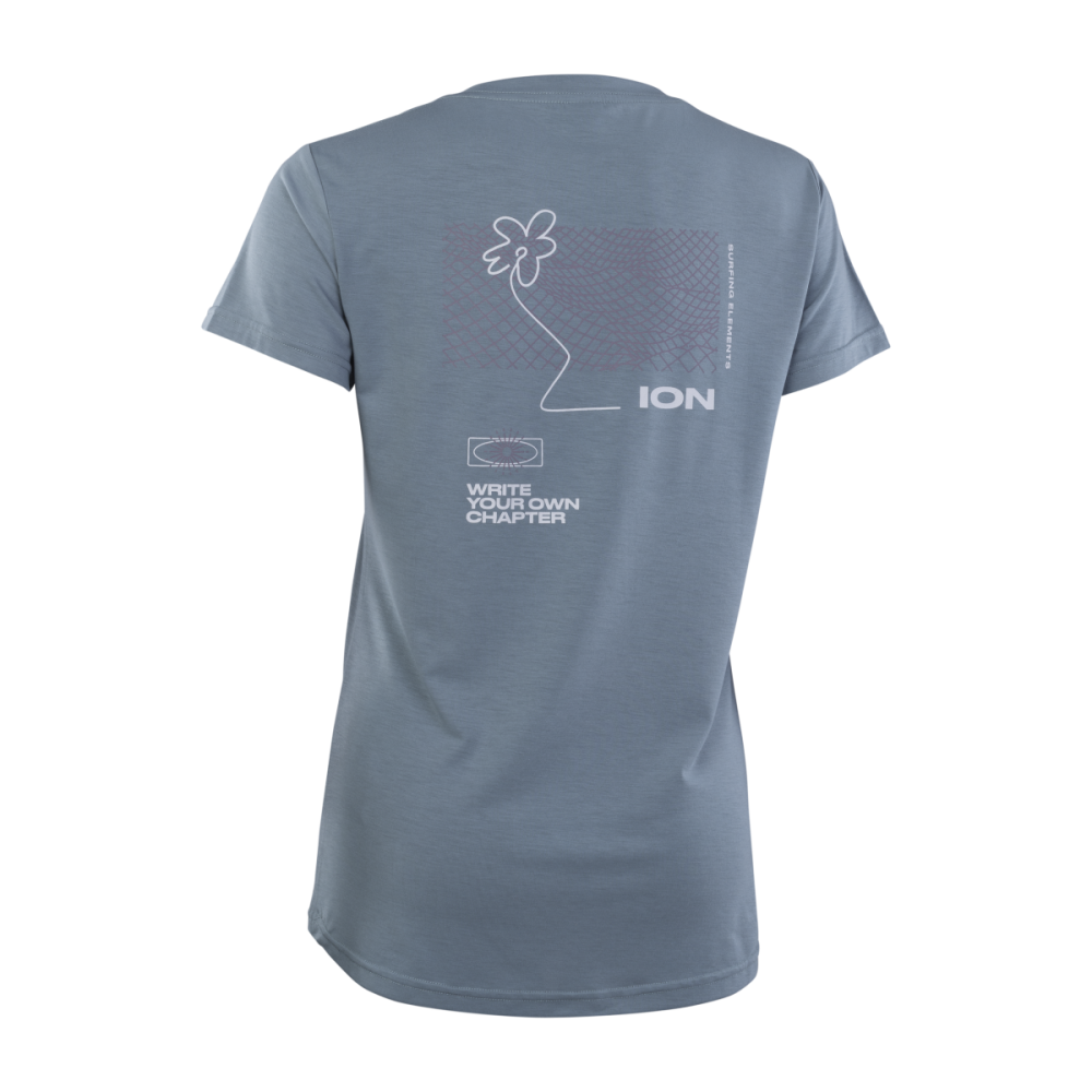 ION Bike Jersey Seek Graphic SS women - atlantic-blue 40/L
