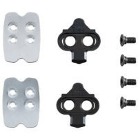 Shimano SPD Cleatset Einfach-Auslösung, SM-SH51 mit Gegenplatte schwarz