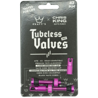 Peaty's Ventil, Chris King Tubeless MKII, 42mm, Pink