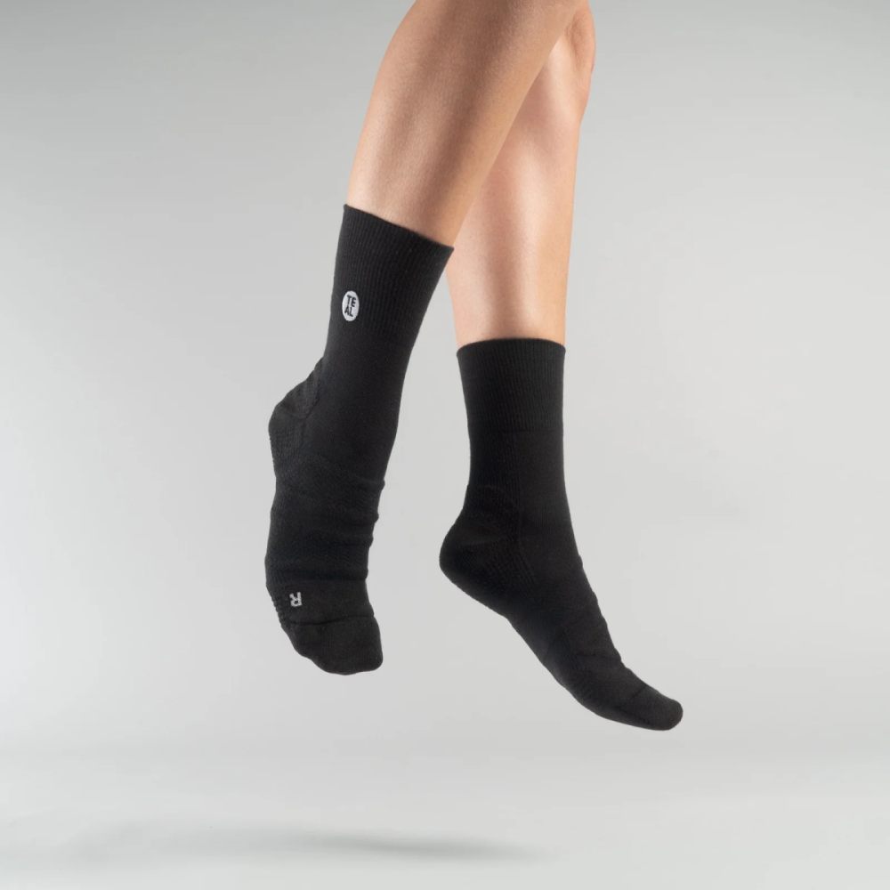 Teal Project Performance Sock Mid Black/Black