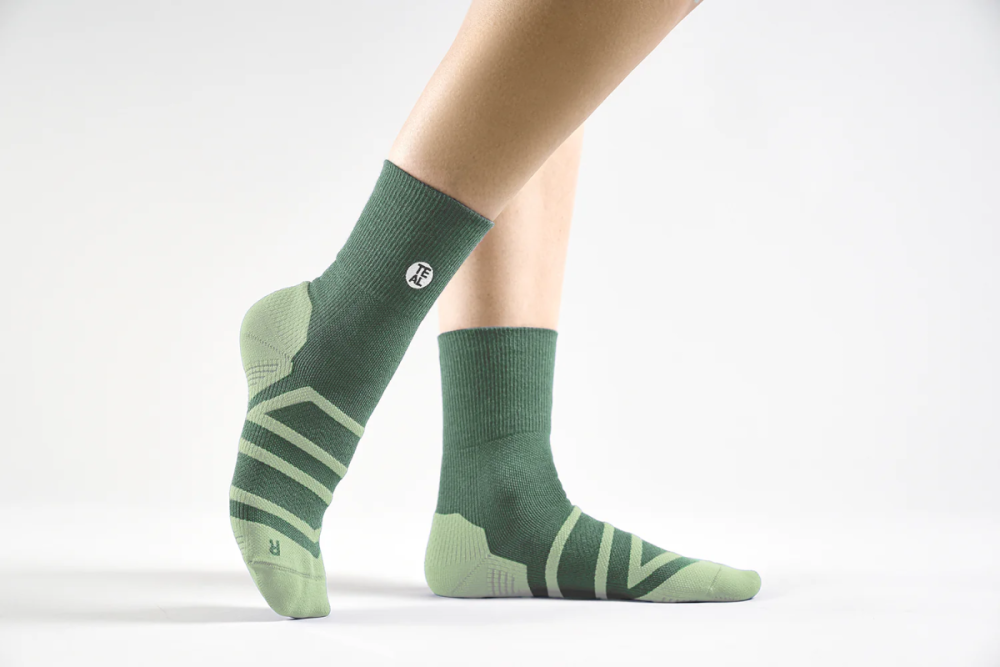 Teal Project Performance Sock Mid Olive/Lint