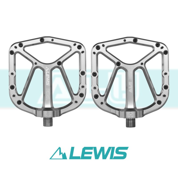 Lewis Pedale Alu Silver