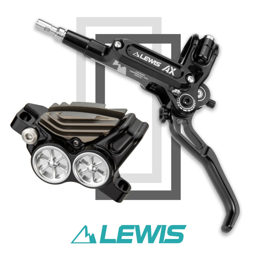 Lewis Bremsenset AX Black (Vorder- und Hinterbremse)
