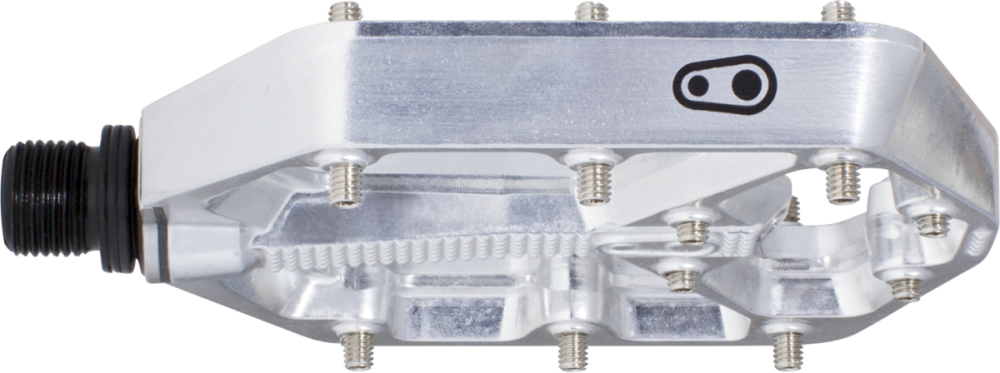 Crankbrothers Pedal Stamp 7 small high polish silber