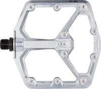 Crankbrothers Pedal Stamp 7 large high polish silber
