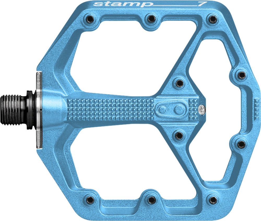 Crankbrothers Pedal Stamp 7 small electric blau