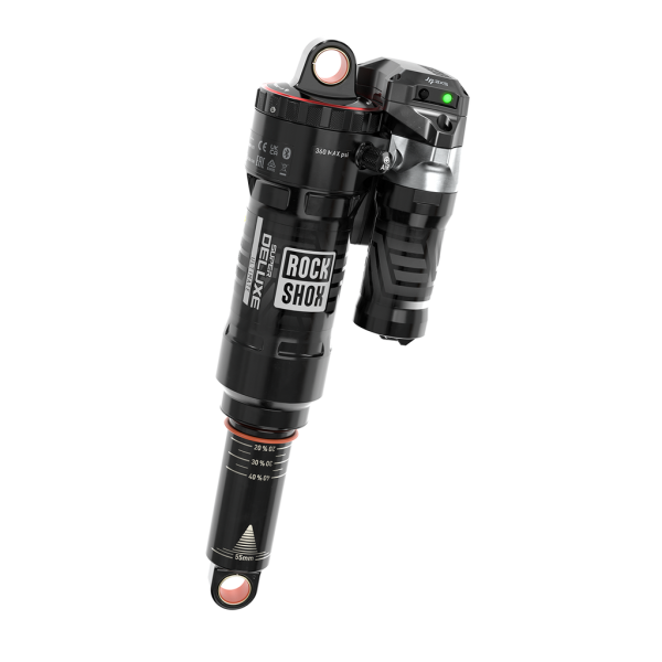 RockShox Rear Shock Super Deluxe Flight Attendant Spezi Stumpjumper Evo 21+, black, 210x55
